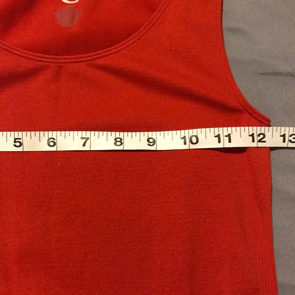Cato Tangerine Sleeveless Stretch Tank Top-S - Picture 9 of 13